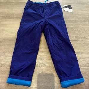 Gap Kids Purple Fleece Lined Pants